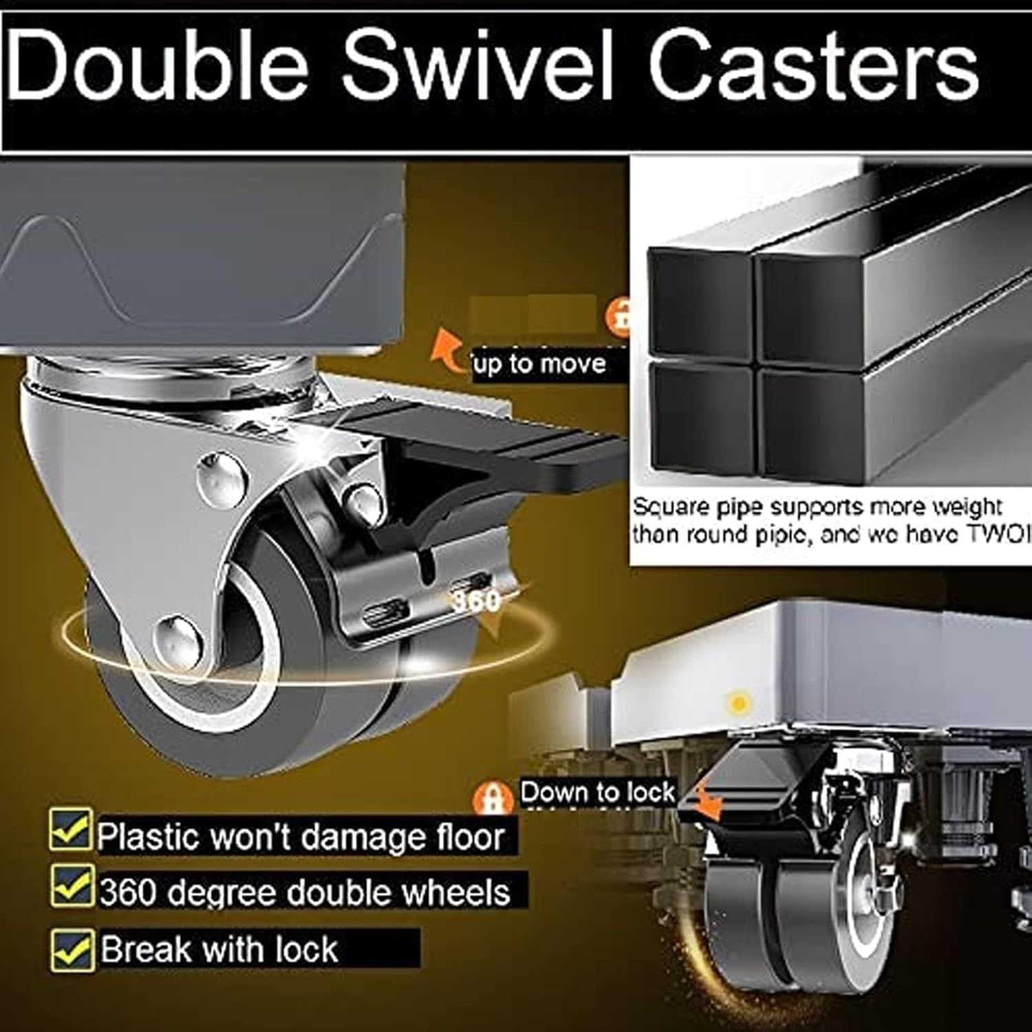 Adjustable Heavy-Duty Appliance Base Stand – Dubai