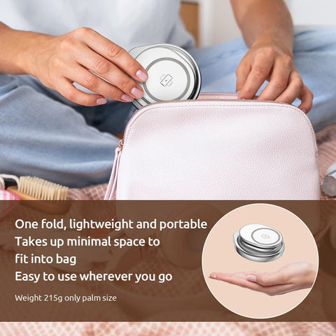 3 In 1 Zinc Alloy Magnetic Folding Wireless Charger